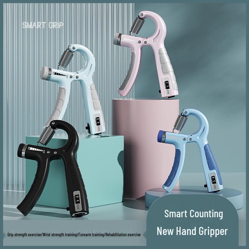 Adjustable Hand Gripper for Finger Strength Training - Portable Fitness Equipment