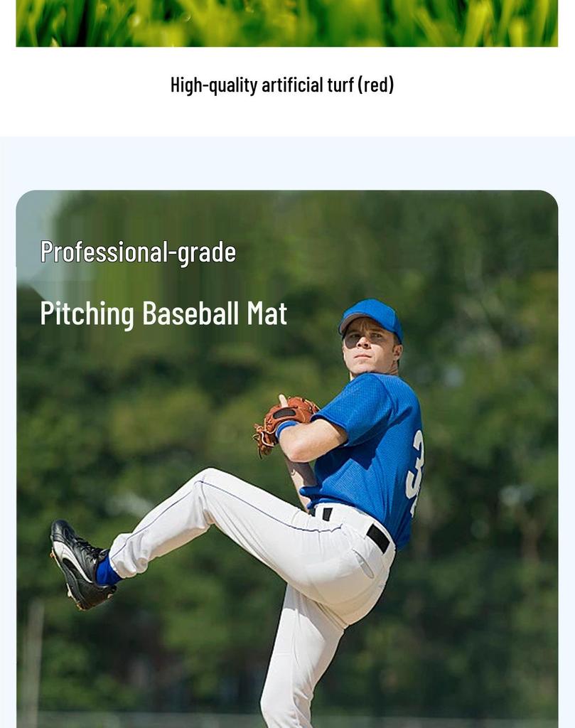 Cross-Border Baseball & Softball Pitching and Hitting Practice Mat