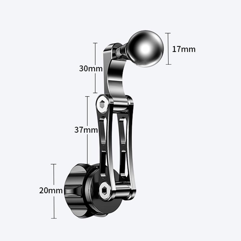 

17mm Universal Ball Head Car Phone Holder Air Vent Mount Extension Rod