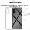 Case + 2 Tempered Glasses for Samsung Galaxy A36, Transparent Shockproof Silicone Protection