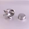 11MM 1 Ears Handle Filter for Delonghi Dedica EC681/681 Stainless Steel Coffee Double Mouth Splitter Portafilter Barista Tool