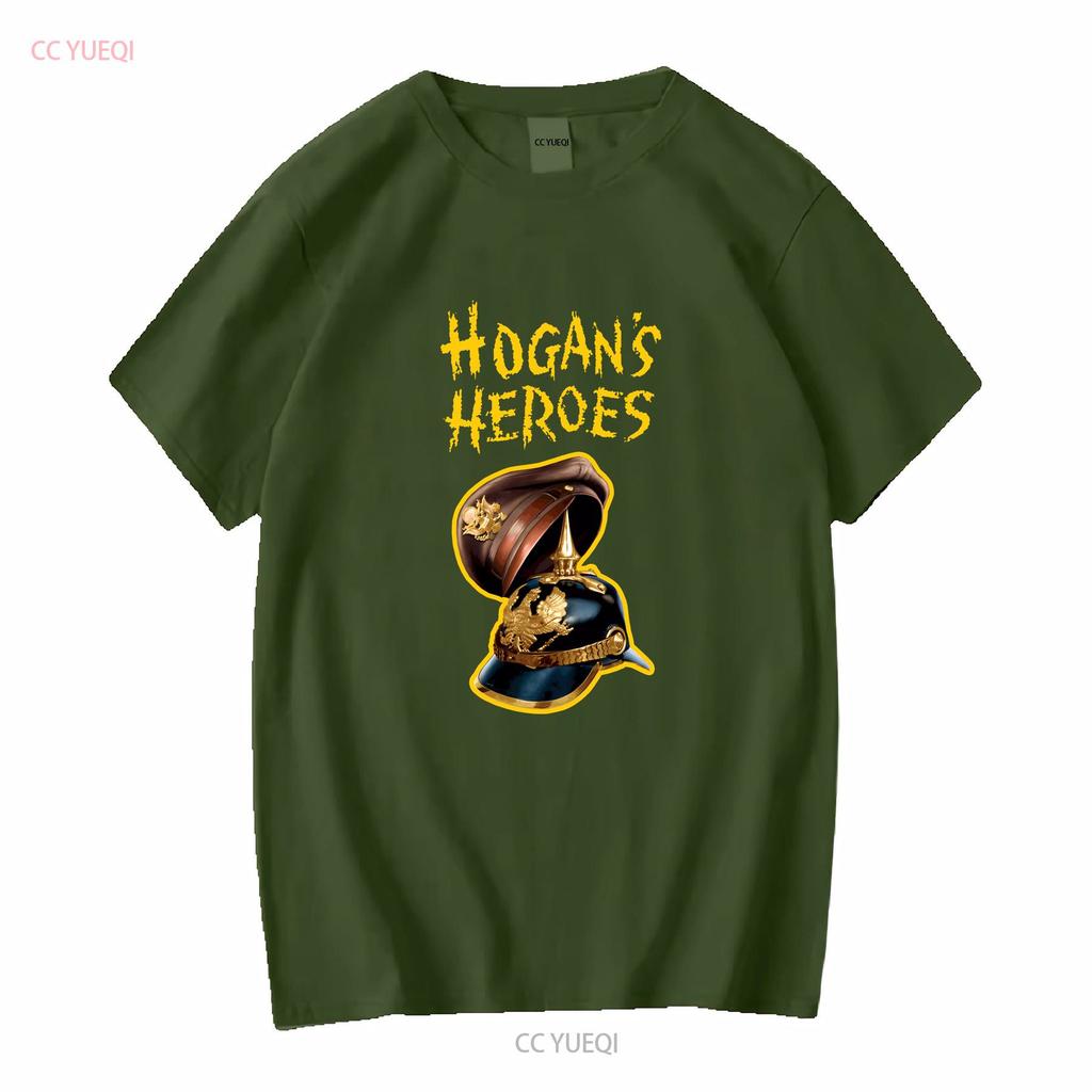 New Hogans Heroes 1965 Logo T Shirt S 3xl Long Sleeves Vintage Washed Soft Fashion Top For Everyday Wear Breathable