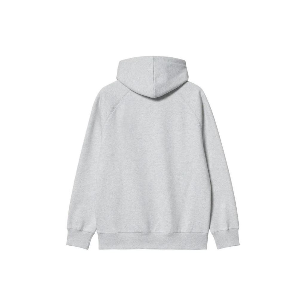 Carhartt WIP FW22 Solid Color Pullover Hoodie Men hoodies Light-Gray I026384-00J-XX
