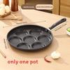 Modern Nonstick Egg Griddle With Multiple Compartments For Home Kitchen Use