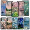 Claude Monet Garden Paint Art Phone Case For Samsung Galaxy A17 A07 A55 A35 A25 A15 A05 A33 A31 A23 13 A41 A73 A53 A51 A71Cover