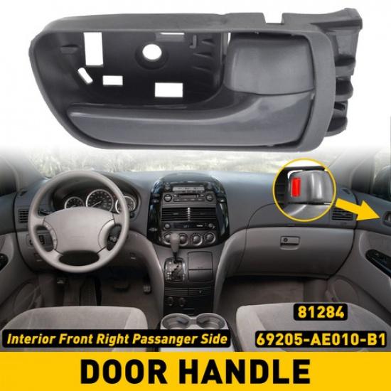 Ide Interior Door Gray Handle Front Right Side For Toyota Sienna 04-10