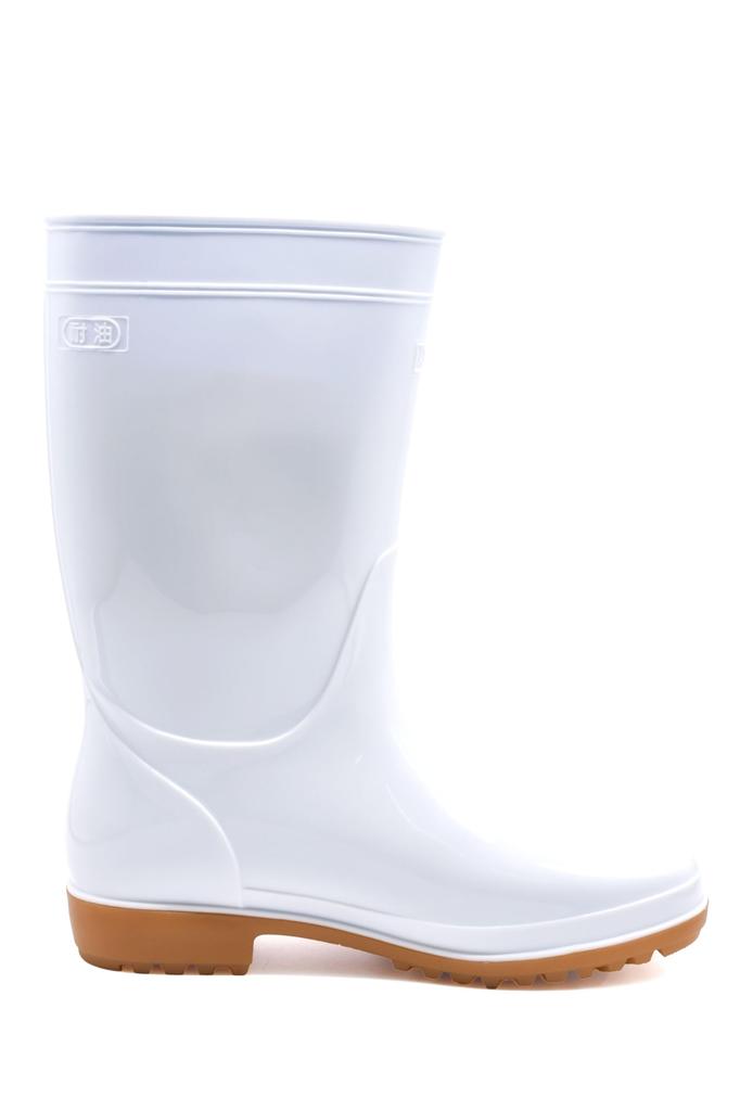 Asuni Hygienic Fully Dry Unisex Model Japanese Shoe Oil-Resistant Boots, White, Oil-Resistant, Oil-Resistant Sole, Antibacterial, Odor-Resistant,