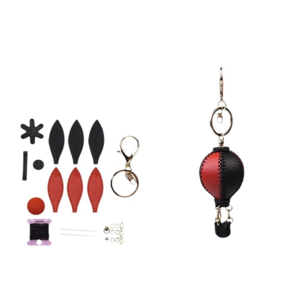 Hot Air Balloon Car Key Ring Versatile Keychain Lanyard Mini Keychain DIY Keychain  Bag Charms