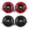 1 Pair Hella Super Loud Compact Electric Blast Tone Air Horn 12V 115DB With Wiring Harness Relay Kit For Motorcycle Car
