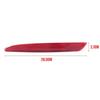 Left / Right Red Right Rear Bumper Bar Reflectors Light For Mazda 3 BL 2009-2013 RHD Bff4-51-5L0A / Bff4-51-5M0A