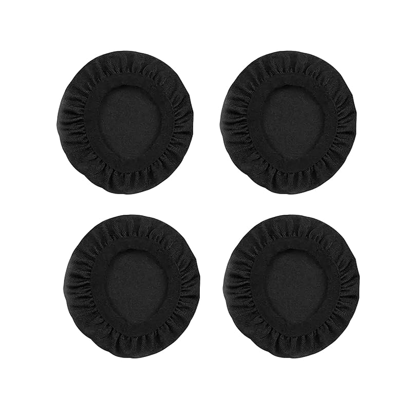 

headphone cover Frenflu 2 pair Stretch knit 6-7.5cm compatibility ear pad cover Deterioration prevention, dustproof headphone replacement wind ear for