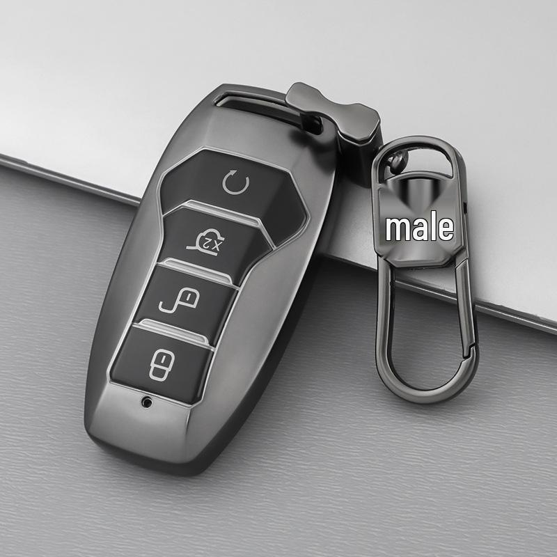 

Чехол для ключа BYD для Song Pro/Han/Tang/Song Plus/Song Max/Qin Pro - Защитная оболочка для автомобиля и пряжка PE Bag