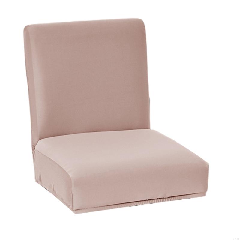 Spill Resistant Elastic Dining Chair Stool Cover Quick Install Polyester Fabric