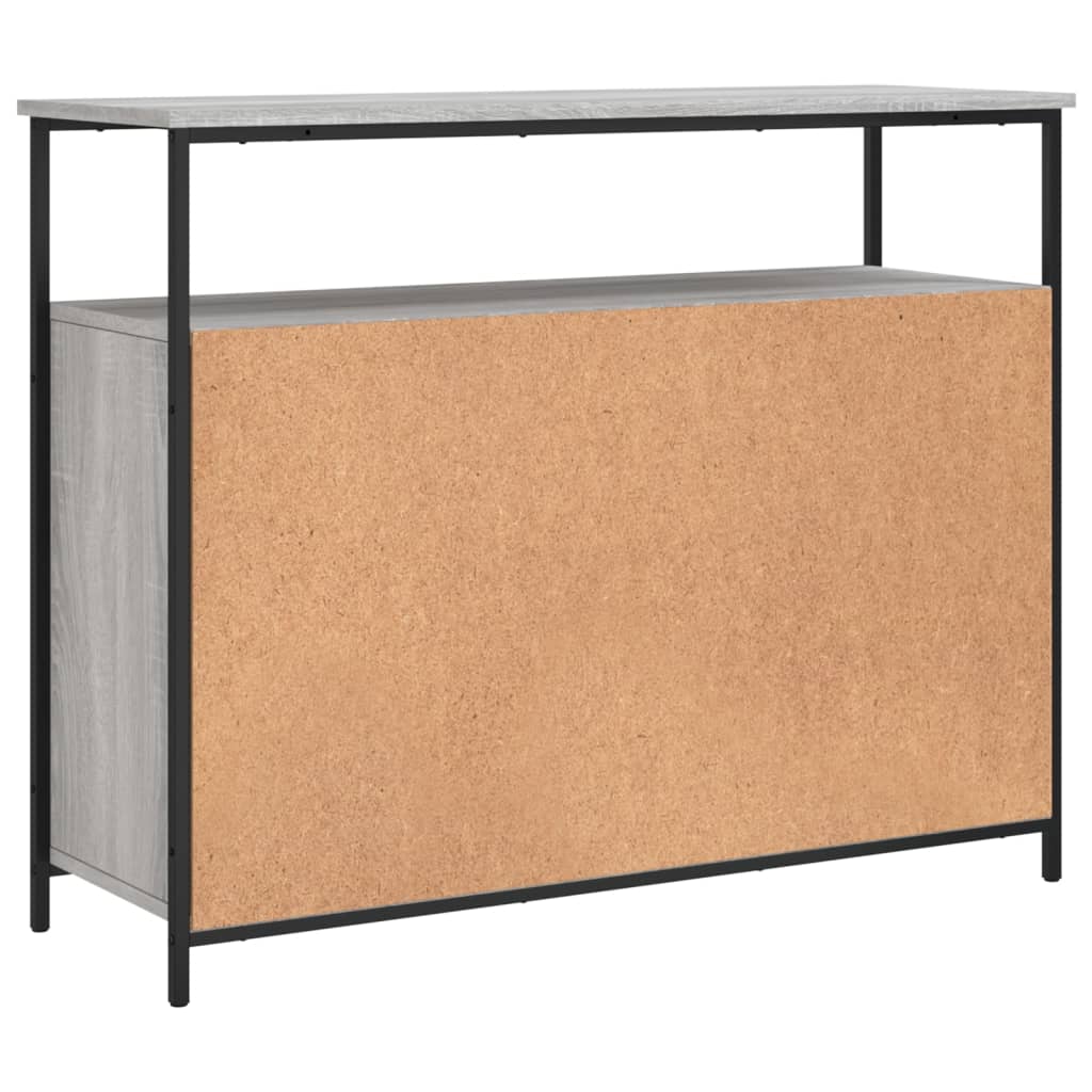 Sideboard Gray Sonoma 100x35x80 cm Particleboard