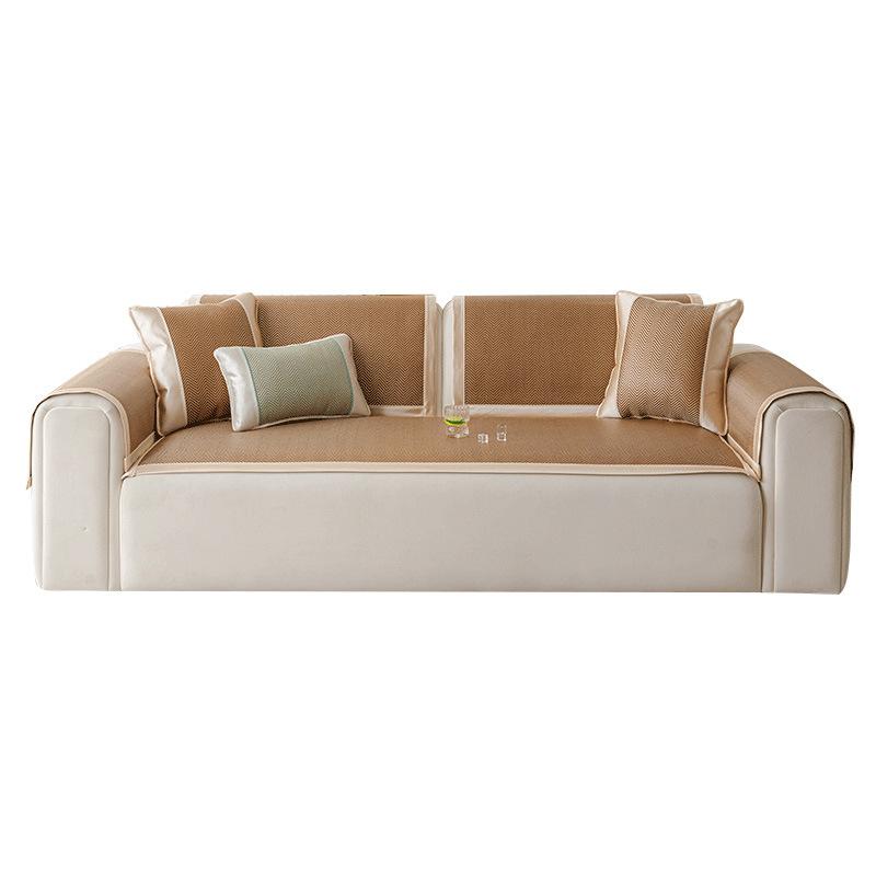 Summer Summer Rattan Mat Sofa Cushion Non-Slip Advanced Seat Cushion  New Sofa Cover Cover Cloth Towel