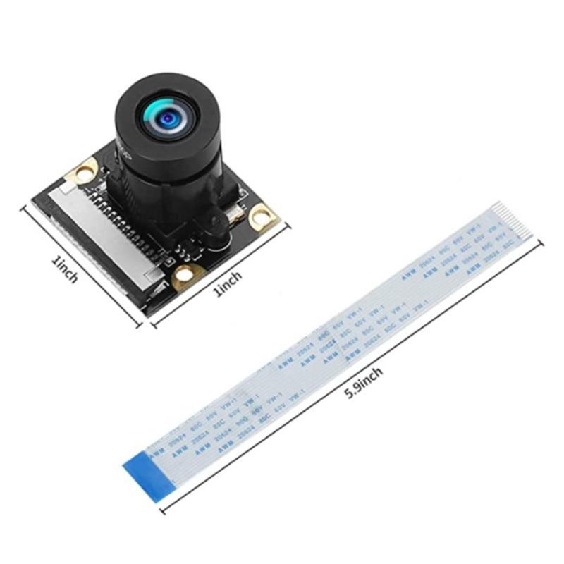 Raspberry PI Kamera Nachtsichtkameramodul Minikamera 5MP Webcam für Raspberry Pi 2 4 3 Modell B + Kamerakabel