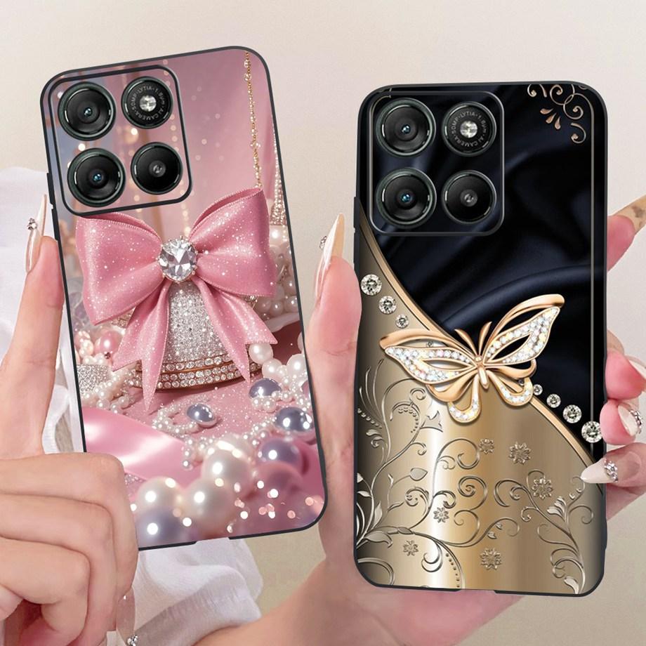 Luxury Flower Cartoon New Fashion Phone Case For Motorola Moto G67 Power Motorola G57 Power Funda Soft Silicone Back Cover Coque
