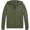 Polo Jacke FW25 Logo Fleece Kapuzenjacke mit durchgehendem Reißverschluss Langarm Kinderjacken 323799360-053