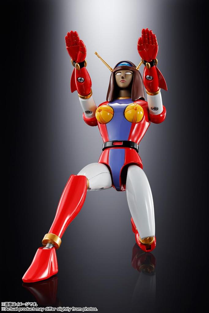 TAMASHII NATIONS Soul of Chogokin Great Mazinger GX-114 Marquis Janus & GX-12R Venus A, Approx. 170mm & 160mm, PVC, ABS, PC & Diecast Painte