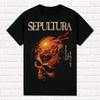 T-shirt Sepultura Beneath The Remains 1989 Thrash Death Metal Groove Metal Estiva Cotone Unisex Donna Top Maglietta Streetwear Casual