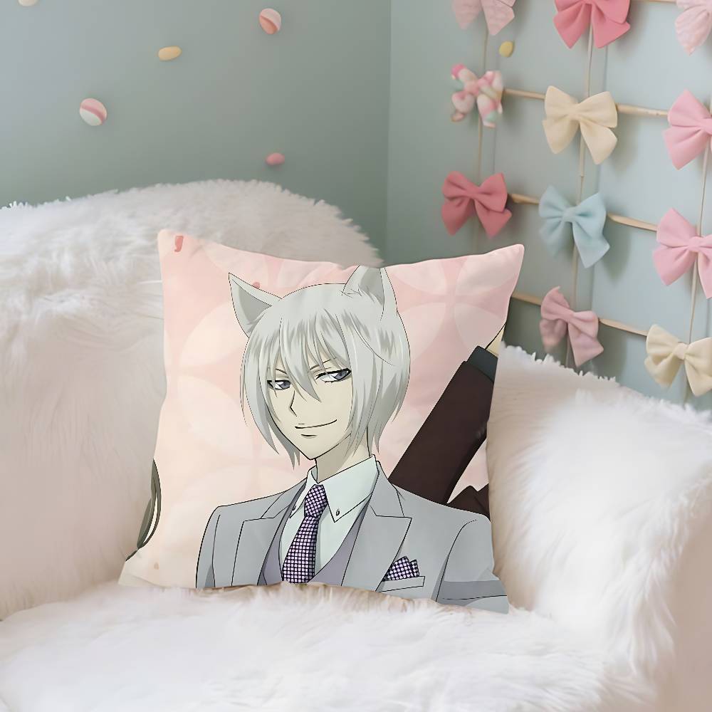 Anime KKamisama KissS Case Plush Fabric Soft Pillowcase Double Sided Print Cushion Cover Household Gifts