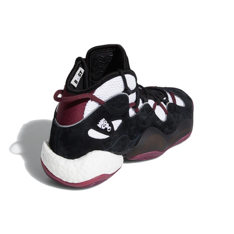 Adidas Crazy Byw 3 Black Maroon Sneakers EE6006