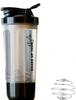 MIKAAHI Enterprise Protein Shaker Bottle for Whey Protein Mix, Cycling, Gym Shaker Bottle with Stainless Steel Blender Ball 500ml