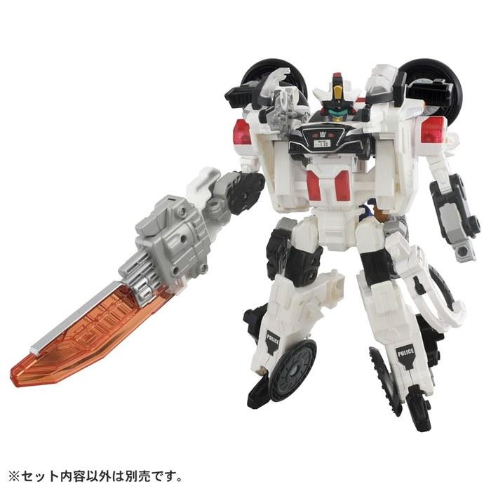 [Takaratomy] Tomica Jobber TJBDX Rising Police Bre Dekaride Armor Motorcycle DX Set Diecast Toy, 3+