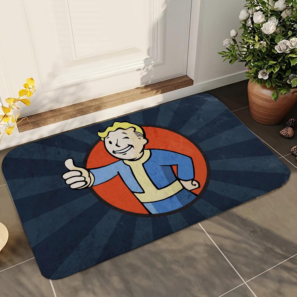 1 szt. Mata łazienkowa Fallout Chłonna Mata Antypoślizgowa Dekoracja Domu Artykuły Dywany Mata na podłogę do kuchni domowej