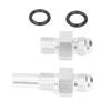 Transmission Cooler Adapter Fittings Front Rear Port ‑6AN Flare 6AN 551124 for GM 4L80E LS1 LM7 LR4 LQ4 LS6 L59 LQ9