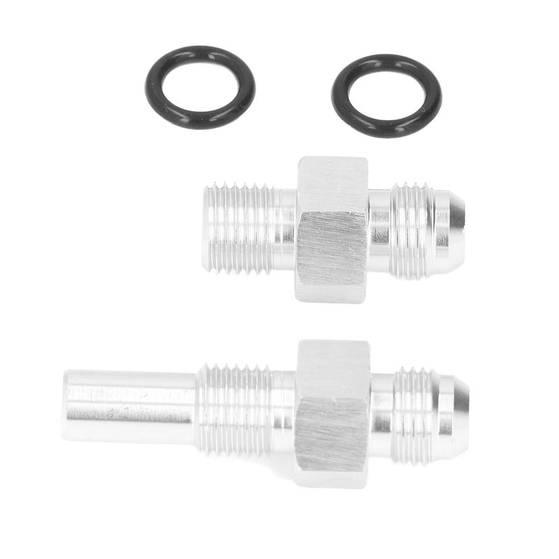 Transmission Cooler Adapter Fittings Front Rear Port ‑6AN Flare 6AN 551124 for GM 4L80E LS1 LM7 LR4 LQ4 LS6 L59 LQ9