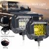 12V 60W LED Light Bar Spotlights Spot Flood Combo Maintenance LED Headlights  4WD