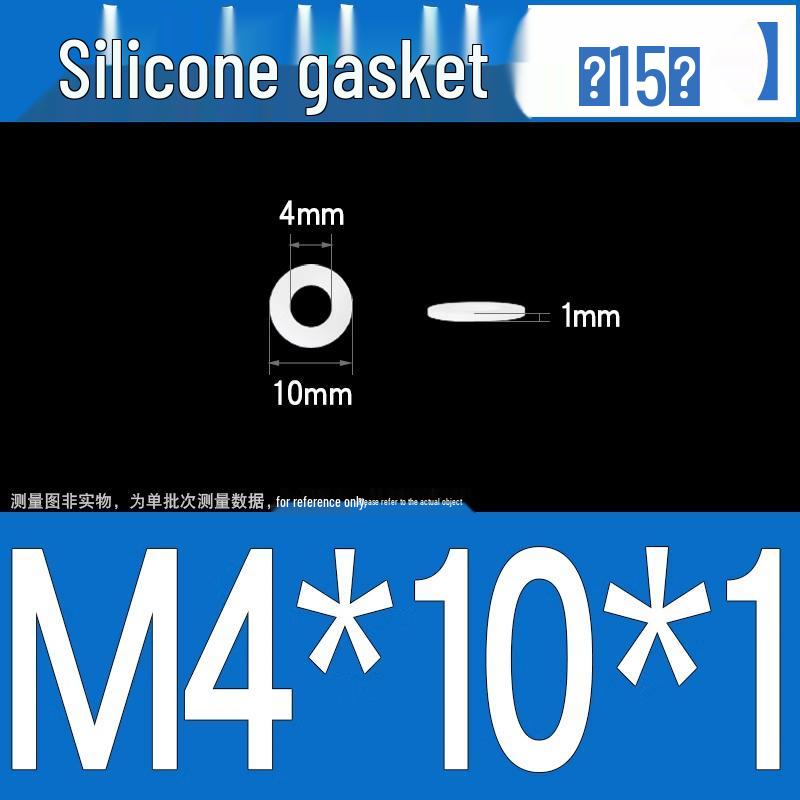 Silicone High-Temp Waterproof Gasket & Shock Absorbing Seal Pad