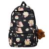 Animal Capybara Backpack Large Capacity Capybara School Bag Portable Capibara Shoulder Bag  Outdoor