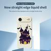 For iPhone 17 Air Case Bat Castle Pattern Printing Straight Edge TPU Phone Back Cover