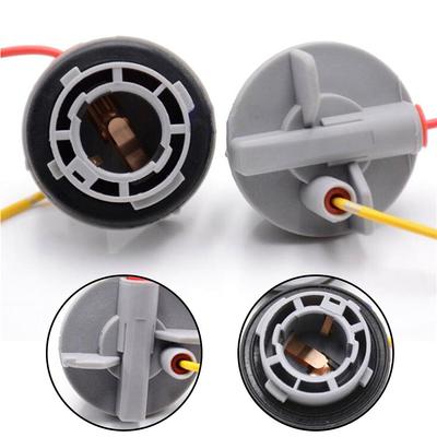 2x Lampenfassungs-Stecker Lampenfassung für Blinkleuchte