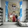 One Piece Wall Tapestry Aesthetic Wall Hanging Printed Fabric Blanket Decorative Tapestries For Bedroom Living Room Home Decor