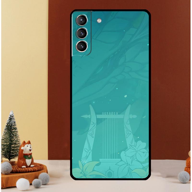 

Чехол Genshin Impact Венти для Samsung Galaxy S25 S26 Ultra S20 S21 S22 S23 S24 Ultra S10 Plus S25 FE Чехол Funda Galaxy S21 Plus