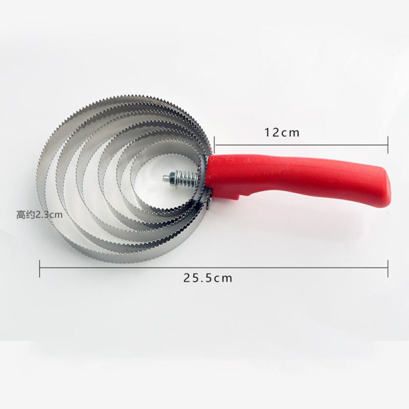 

Щетка для чистки волос, 4/5/6 кругов, скребок для карри из нержавеющей стали с граблями против зуда для лошади 6-Circles