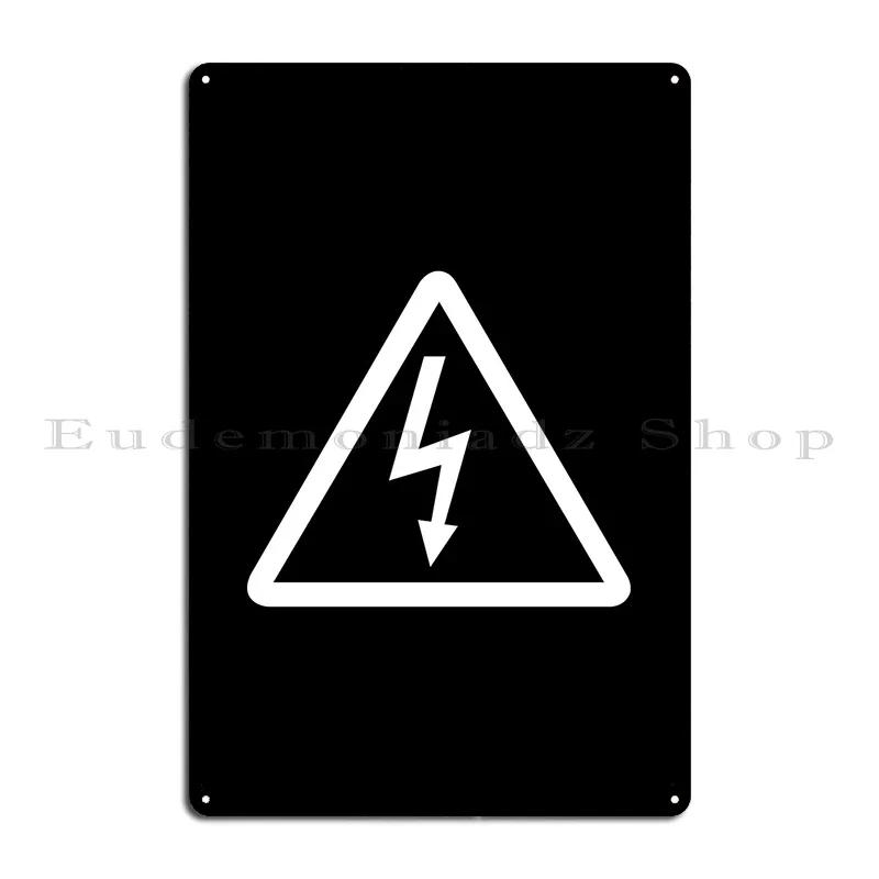 Danger Electricity Sign Metal Sign Funny Home Club Bar Personalized Club Tin Sign Poster