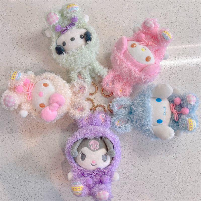 High Quality Short Plush Sanrio Cartoon Anime Doll Pp Cotton Stuffed Soft Toy