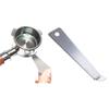 Coffee Portafilter Basket Removal Tool Stainless Steel Material Convenient Espresso Accessory Coffee Powder Cup Remover