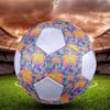 1PC Floral Abstract Soccer Ball Size 5 Football Machine Sewn Indoor/Outdoor Universal Football Gift W37