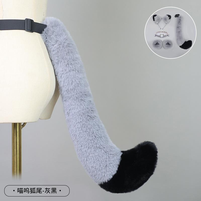 Handmade Japanese Beast Ear Headband Cute Plush Cat Ears Lolita Headdress Fox Ear Accessories Cat Ear Headband