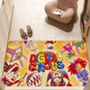 THE A-AMAZING D-DIGITAL CIRCUS Cartoon Bathroom Mat Kids Room Bedroom Decoration Balcony Anti-Slip Doormat Living Room Bedside