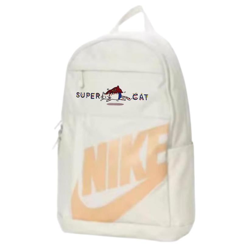 Nike Custom Bag Printed Pattern Travel Sports Fashion Versatile Trendy Unique Design College Style Fabric Backpack DD0559-020(TEAM378-FC-F2)