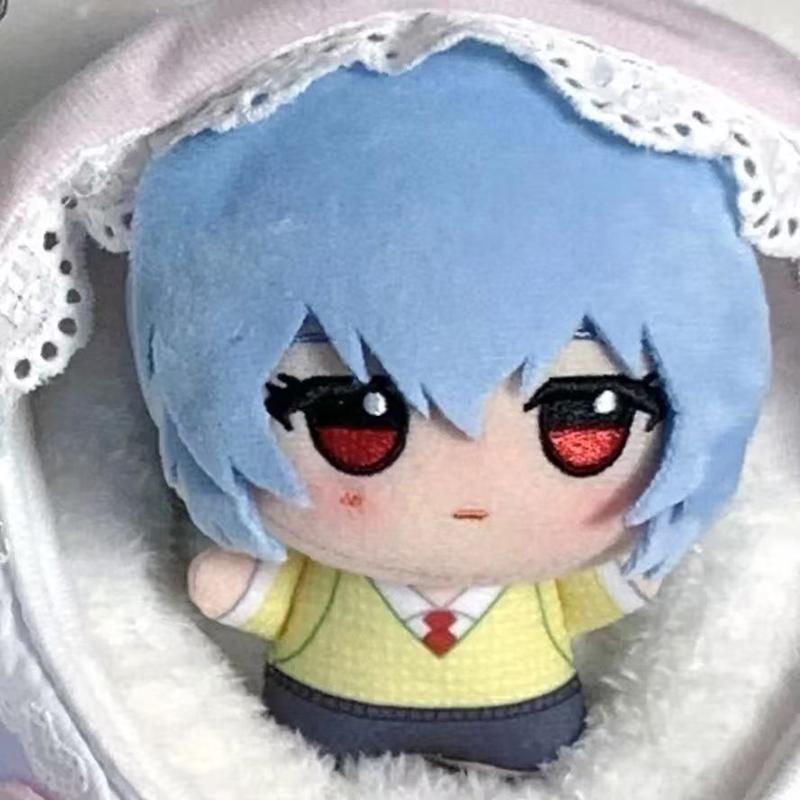 Cute Anime Girl Plush Keychain 10cm Backpack Pendant Stuffed Doll Gift