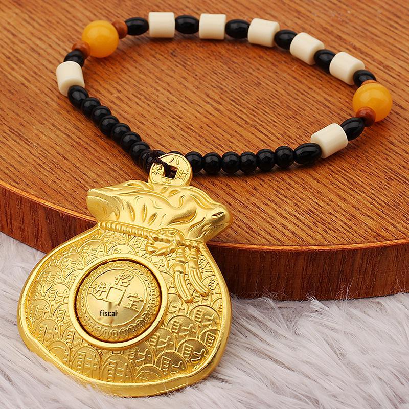 

Fidget Spinner Metal Handicraft: Fortune Bag for Luck and Wealth
