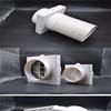duct air filter inline ducting box ventilation for PVC pipe PE pipe Aluminum foil tube Inlet pre filter Deworming and Deashing