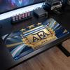 Tappetino Mouse Scudo Calcio Argentina, Tappetino da Scrivania Esteso Antiscivolo in Gomma per Gaming Ufficio Laptop Regalo per Fan